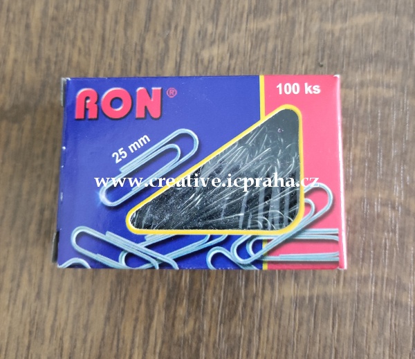 dopis.spony 25mm/100ks RON